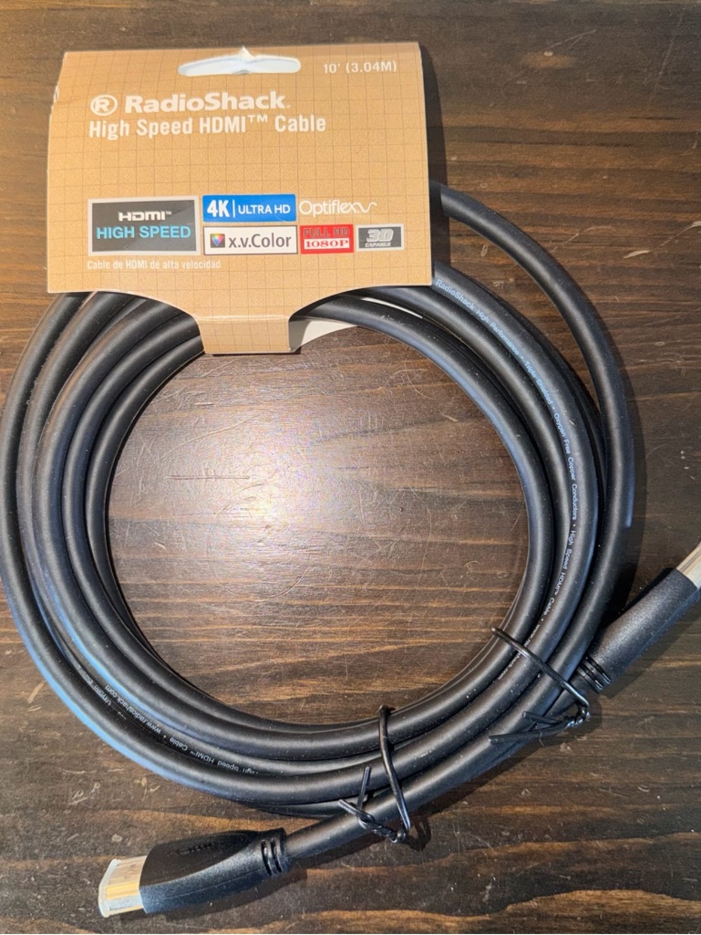RadioShack High Speed HDMI Cable - Black (10')